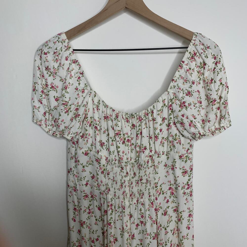 Reformation Corbin Floral Mini Dress Womens Size 8 - Picture 5 of 14